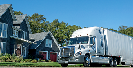 Top rated interstate long distance mover, image of moving truck